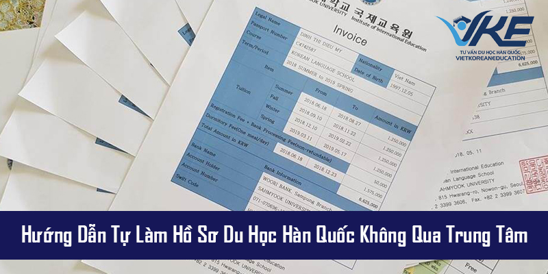 Sinh viên Việt Nam tự chuẩn bị hồ sơ du học Hàn Quốc với sự tư vấn từ trung tâm du học VKE