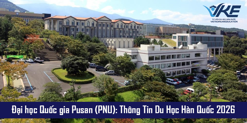 Đại học Quốc gia Pusan (PNU): Thông Tin Du Học Hàn Quốc 2026 | VKE 3 Trung tâm du học Hàn Quốc VKE tự tin đưa bạn tới giấc mơ du học Đại học Quốc gia Pusan