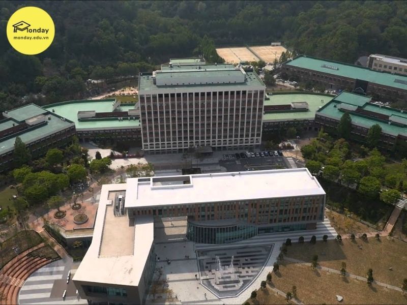 Đại học Halla – Điều kiện, học phí và lộ trình du học 2026 cùng VKE 1 dai hoc halla han quoc nhin tren cao