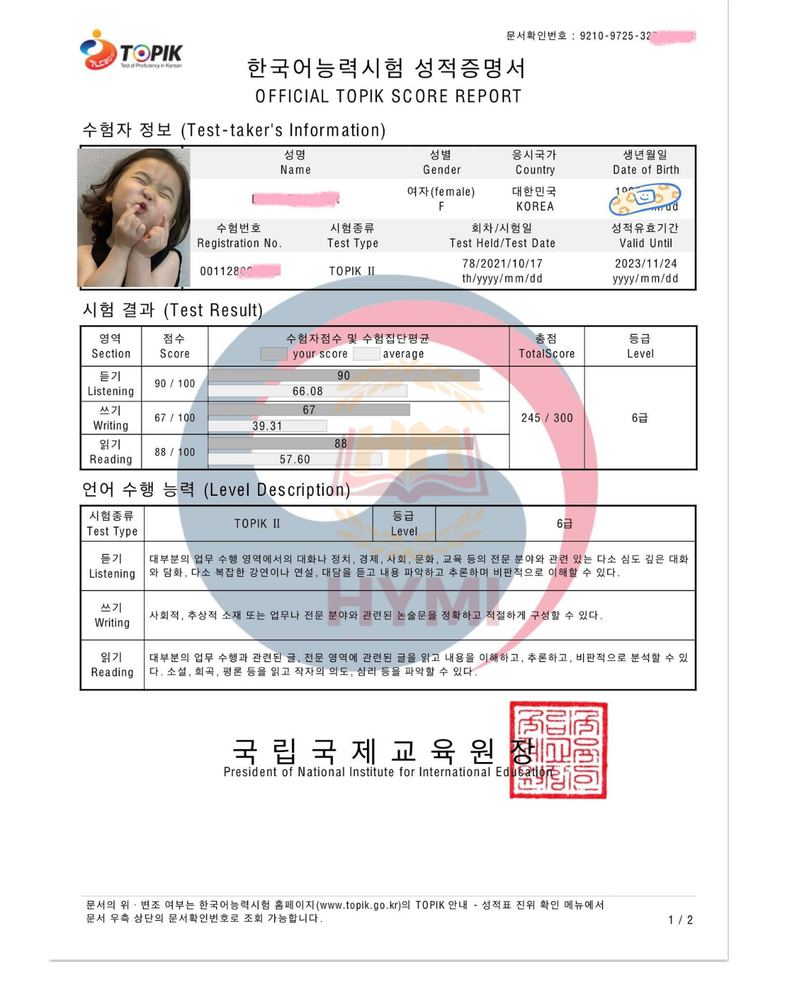 Mẹo tăng điểm TOPIK nhanh 5 Kế hoạch học tập